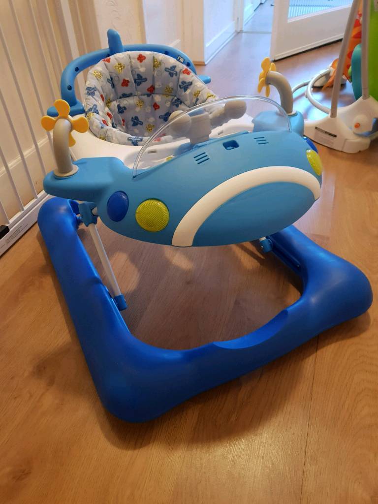 mothercare aeroplane baby walker